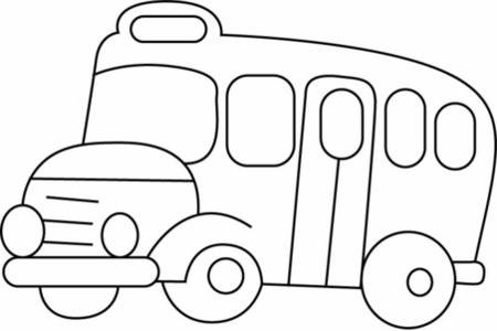 Coloriage Bus 03 – 10doigts.fr